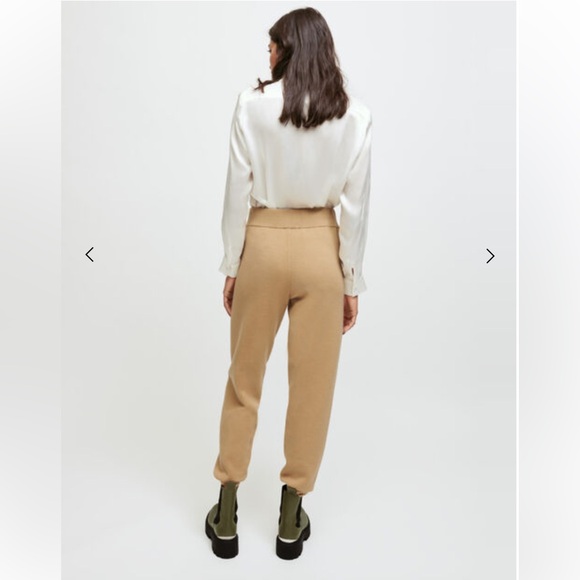 Maje Camel Knitted Jogger Pants size 34 - Picture 5 of 14